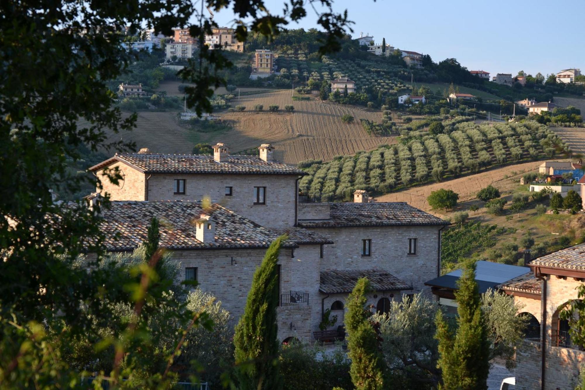 מונטפרנדונה Agriturismo Il Sapore Della Luna מראה חיצוני תמונה